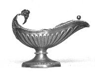 Navette à encens, cuiller à encens, église paroissiale Saint-Coulitz (Saint-Coulitz)