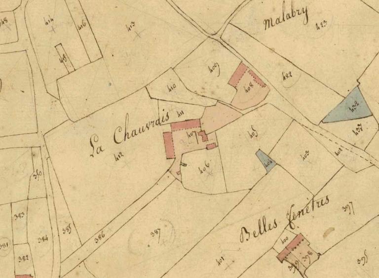 Manoir, la Chauvrais (Romillé)