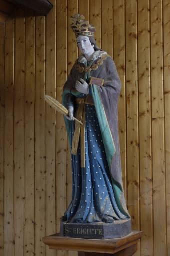 Statue de sainte Brigitte