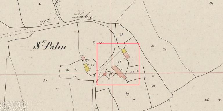 Ancienne ferme, Saint-Pabu de Bragou (Pluherlin)
