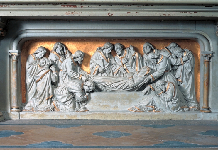 Devant d'autel : Dormition de la Vierge