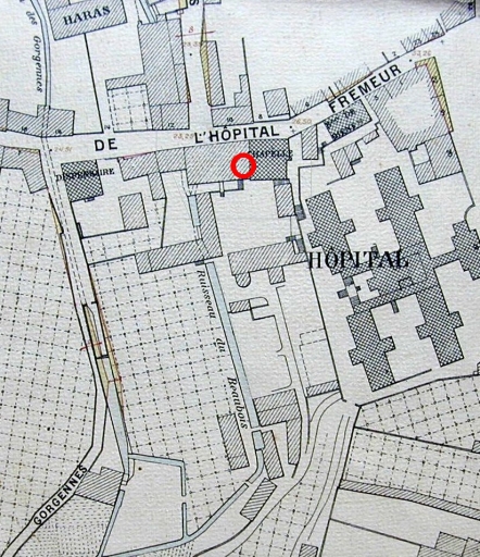 Hôpital Frémeur, rue de l'Hôpital Fremeur (Quimperlé)