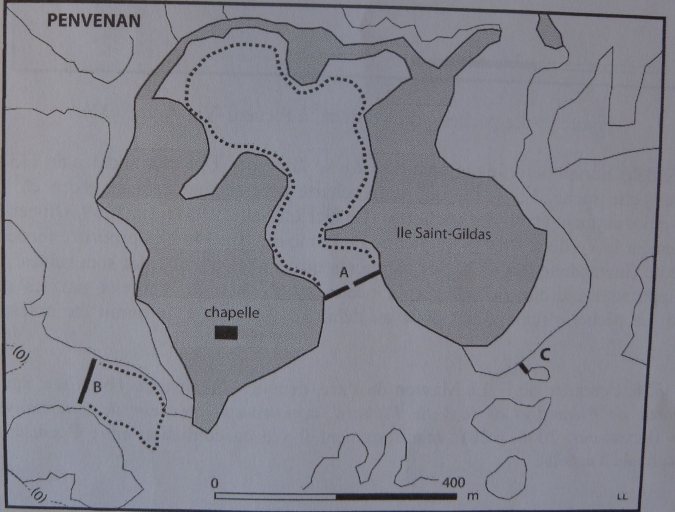Réservoir : pêcherie de l'Île Saint-Gildas (Penvénan)