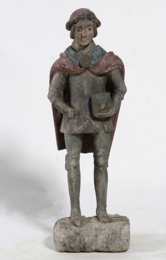 Statue de procession de Saint Adrien