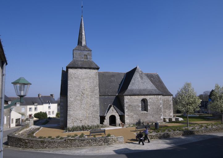 Église paroissiale Saint-Nicodème (Quily fusionnée en Val d'Oust en 2016)