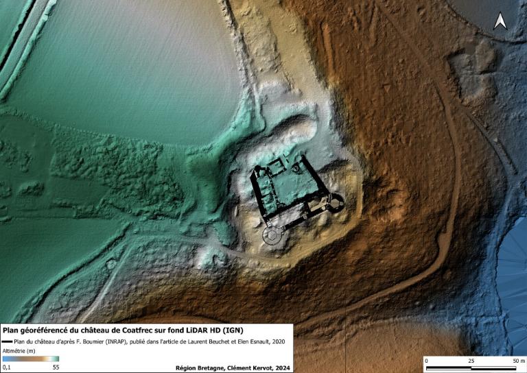 Château de Coatfrec (Ploubezre)