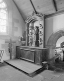 Autel, retable (autel secondaire, autel tombeau, retable cadre), chapelle Notre-Dame-de-Penhors (Pouldreuzic)