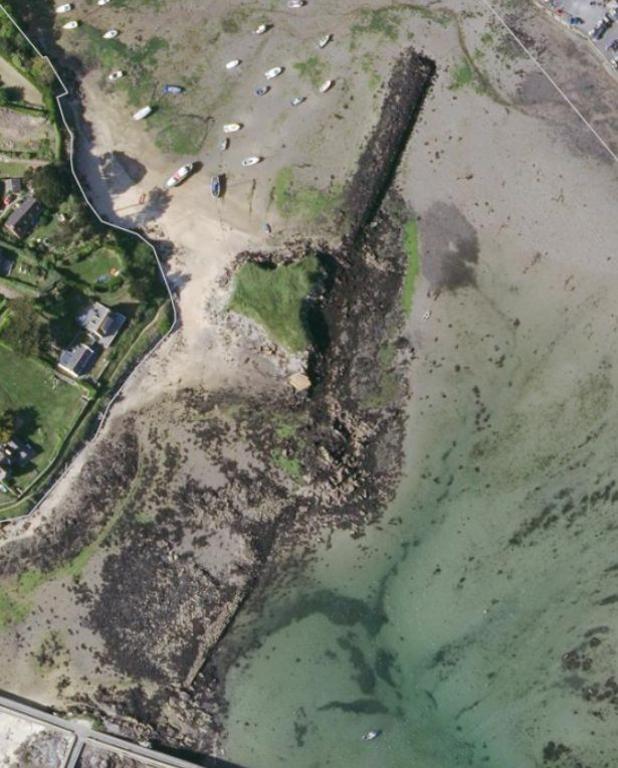 Les ouvrages de protection (île-de-Batz)