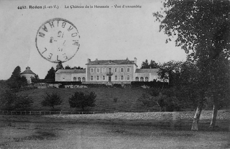 Château de La Houssaye, route de Sainte-Marie (Redon)