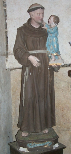Statue 1 : saint Antoine de Padoue