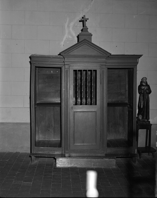 Confessionnal, église paroissiale Saint-Martin (Le Sel-de-Bretagne)
