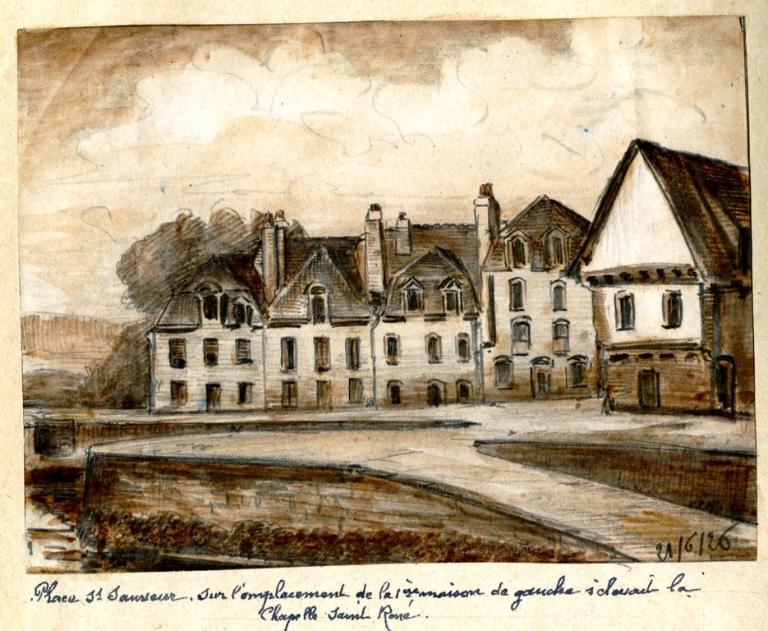 Maison, 21 place Saint-Sauveur (Auray)