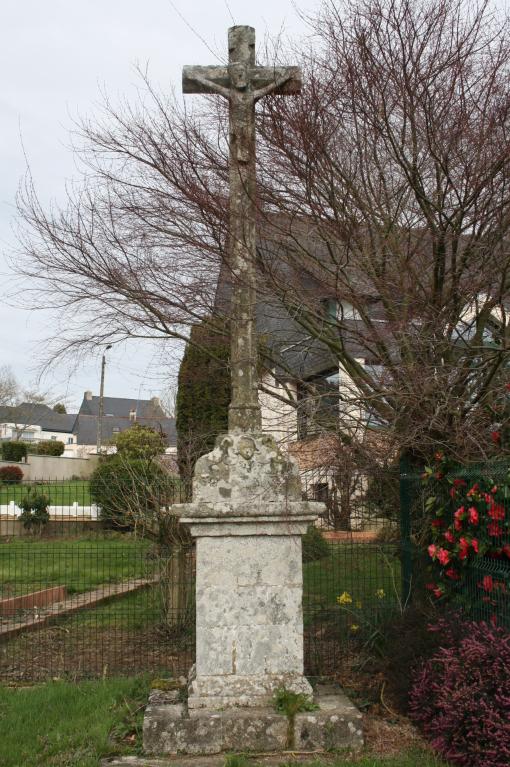 Croix monumentale, Porhors (Cléguérec)