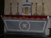 Ensemble d' autels en pendant, église paroissiale Notre-Dame (Combourtillé)