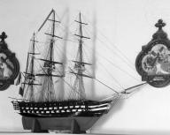 Maquette, ex-voto (maquette de procession) : saint Michel, chapelle Saint-Michel (Baden)