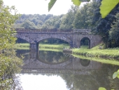 Pont de chemin de fer du Strat, près du Strat (Pluméliau fusionnée en Pluméliau-Bieuzy en 2019)