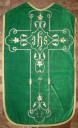 Ornement vert : chasuble