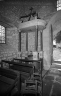 Fonts baptismaux, église paroissiale Saint-Jean (Saint-Maden)
