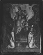 Tableau : la Donation du Rosaire, église paroissiale Saint-Laurent (La Grée-Saint-Laurent)