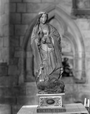 Statue, groupe sculpté (statuette) : sainte Marguerite, saint Roch, église paroissiale Notre-Dame-de-Roscudon (Pont-Croix)