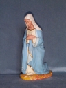 Ensemble de 3 santons (statuette) de la crèche : Nativité