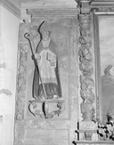 Statue (d'applique) : saint Tugdual, chapelle Saint-Tugdual (Cléden-Cap-Sizun)