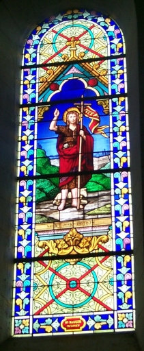 Verrière à personnages de la baie 2 : saint Jean-Baptiste