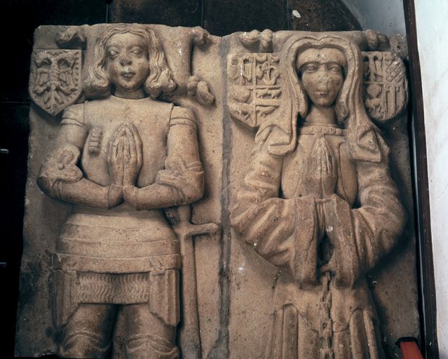 Tombeau : famille Herbaut-Quelen, église Sainte-Croix (La Croix-Helléan)