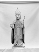 Statue de procession (statuette) : saint Guénin, chapelle Saint-Guénin (Plouray)