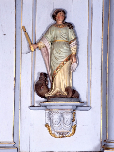 Statue de sainte Catherine