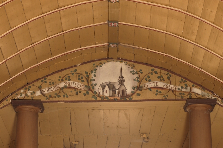 Peinture : Eglise de Chevaigné