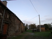 Ferme, alignement de plusieurs logis, les Verges (Iffendic)