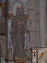 Statue : sainte Catherine d'Alexandrie (?), église paroissiale Saint-Méen (Cancale)