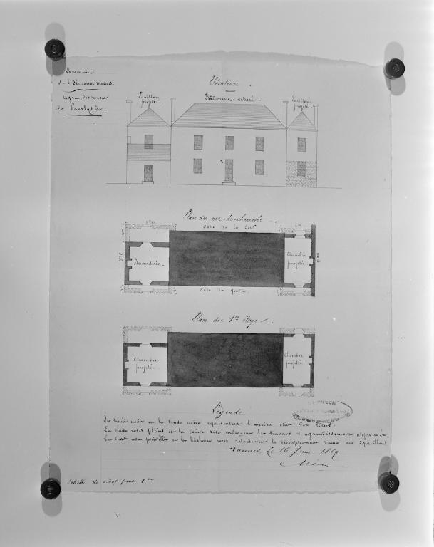 Presbytère, rue du presbytère, Locmiquel (Île-aux-Moines)