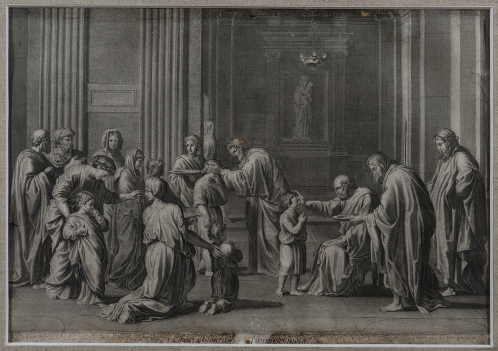 Estampe : La Confirmation
