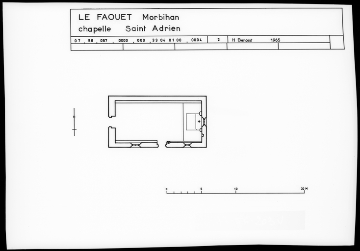 Chapelle Saint-Adrien, Lambelleguic (Le Faouët)