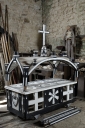 Catafalque, place Ernest Lemoine (Bieuzy fusionnée en Pluméliau-Bieuzy en 2019)