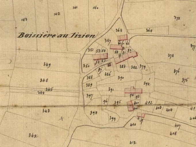 Écart, la Boissière aux Lizions (combourg)