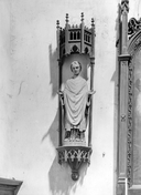 Statue (petite nature) : saint Yves, église Saint-Pierre et Saint-Paul (Langonnet)