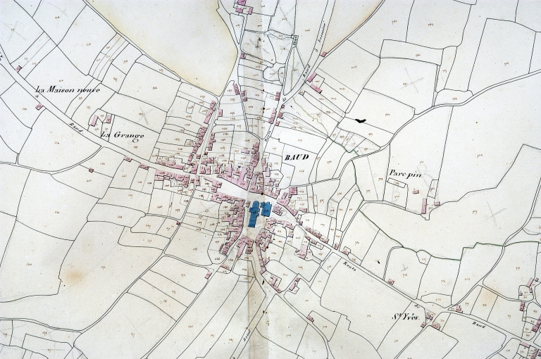 Rue des Fontaines, puis route de Locminé (Baud)