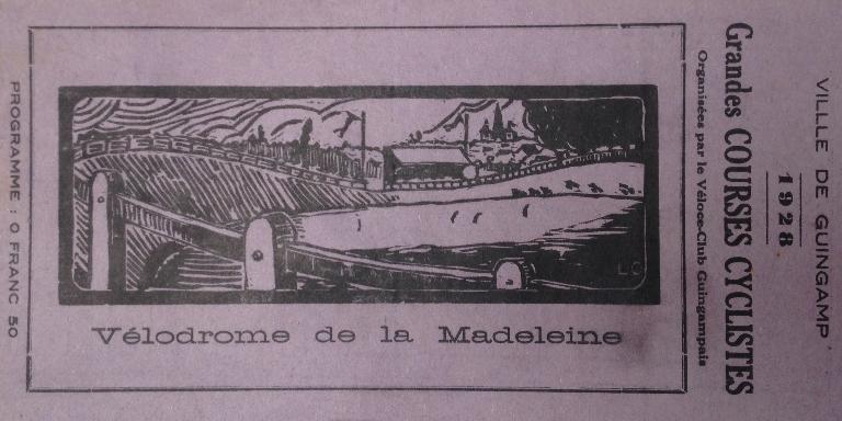 Vélodrome de la Madeleine, actuellement Espace sportif de la Madeleine (Guingamp)