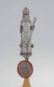 Statue-reliquaire (statuette de saint Blaise)