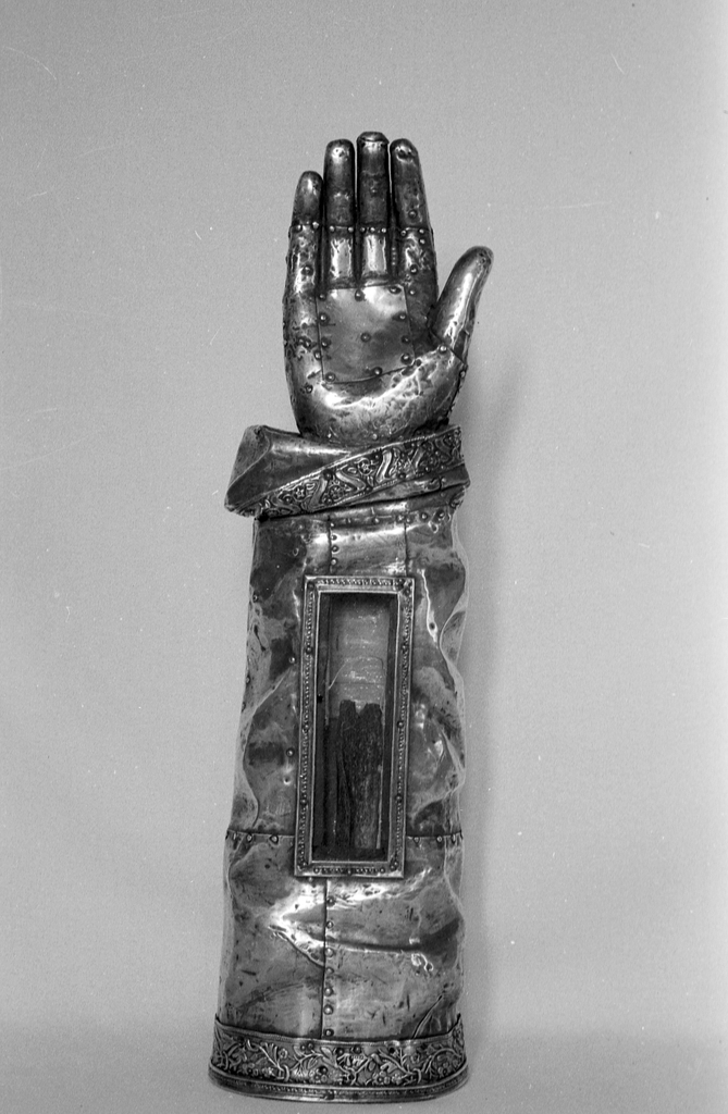 Reliquaire morphologique : saint Hernin, église Paroissiale Saint Hernin (Locarn)