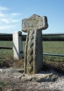 Croix de chemin, près de Keroffret (Guénin)