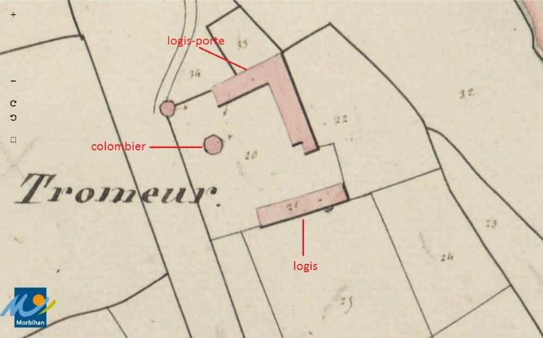 Manoir, Tromeur (Sérent)