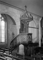 Chaire à prêcher, église paroissiale Saint-Vinoc (Plouhinec-29)