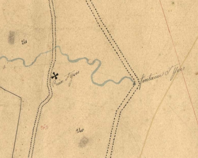 Fontaine de dévotion dite de Saint-Divy, rue de Rosmadec (Telgruc-sur-Mer)