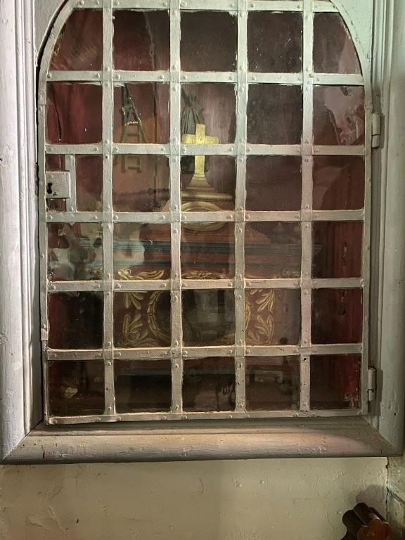 Châsse-reliquaire de saint Célestin et saint Gaudens, église Saint-Pierre (Lanouée fusionnée en Forges de Lanouée en 2019)