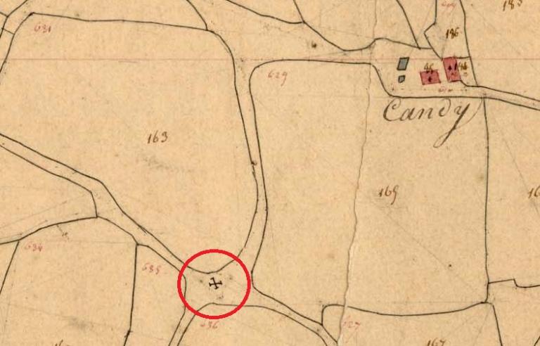 Croix de chemin, Candy (Lanhouarneau)