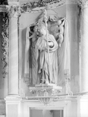 Statue (d'applique, petite nature) : saint Guernahel, chapelle Saint-Cado (Saint-Caradec-Trégomel)